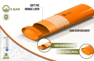 High-Pressure Industrial <b>PVC</b> Discharge <b>Hose</b> Durable Lay Flat Flexible Construction Agricultural Irrigation 3/4" 12" ISO 9001 - Product Image 4
