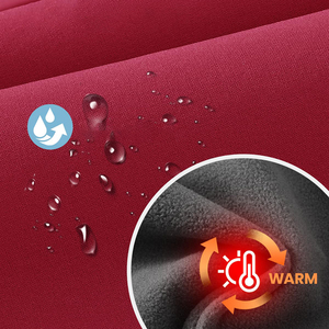 Pantalon softshell léger et imperméable pour femmes, pantalon d'extérieur respirant et coupe-vent, parfait pour la randonnée, le trekking, le ski - Product Image 3