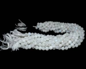 Pierre de lune arc-en-ciel naturelle pierres précieuses perles faites à la main brins meilleur cadeau pour composant de bijoux et fabrication tous - Product Image 5