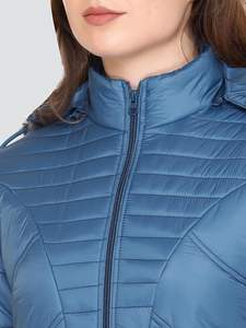 Vente en gros Veste parka d'hiver décontractée unisexe sur pied coupe-vent écologique fabriquée au Pakistan OEM - Product Image 6
