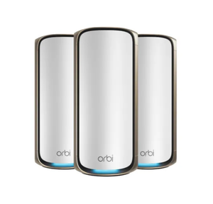 Routeur industriel haut de gamme NETGEAR Orbi Série 970 RBE972S Système de réseau maillé à 7 nœuds WiFi 5G Quadri-bande 1000 Mbps Max Pare-feu US - Product Image 1