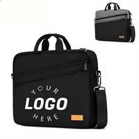 BSCI Classic Business Bag Men Large Capacity Water Resistant Expandable Laptop Tote Handbag Shoulder Carrying Canvas Travel Bags