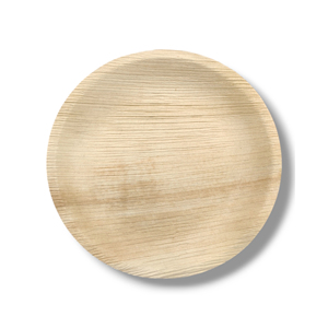 Assiettes de mariage jetables de 9 pouces Assiette à dîner en plastique décorée pour la fête Assiette gaufrée personnalisée à bordure en or blanc - Product Image 1