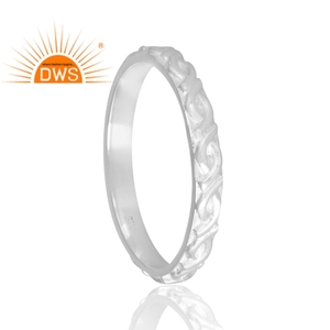 Nueva tendencia, anillo de banda de Plata de Ley 925 para mujer, diseños personalizados, joyería para mujer, regalo para ella. - Product Image 2