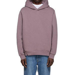 Sudaderas con capucha de felpa francesa para hombre personalizadas Sudadera con capucha de algodón orgánico 100% de gran tamaño Drop Shoulder Blank Heavyweight Pullover Hoodies para hombres - Product Image 2