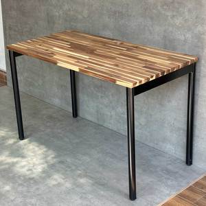 ระบบ OMA II โต๊ะทำงานไม้อะคาเซียขนาด 120x60 ซม. พร้อมขาเหล็ก โต๊ะคอมพิวเตอร์แบบประกอบเชื่อมต่อกัน-SPD68202 - Product Image 2