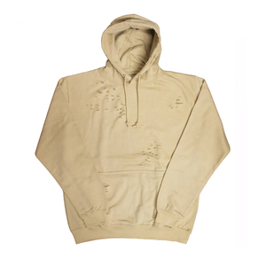 เสื้อฮู้ดดี้สตรีทแวร์ผู้ชายทรงปกติ ผ้าฝ้ายฟลีซเนื้อหนัก พิมพ์ลายดิจิทัล สำหรับฤดูหนาว สไตล์ดิสเทรส - Product Image 6