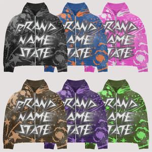 Sudadera con capucha y logotipo personalizado para hombre, sudaderas con capucha Unisex de gran tamaño, Sudadera con capucha de algodón 350 Gsm de alta calidad - Product Image 5