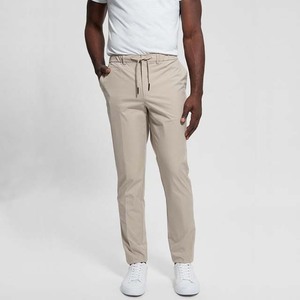 New Designs OEM Manufacturer Slim Fitness Stretch Straight <b>Drawstring</b> Casual <b>Trouser</b> for men's pants <b>trousers</b> - Product Image 1