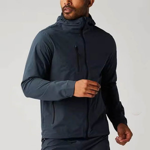 Ensemble coupe-vent pour homme avec veste légère extensible et pantalon confortable pour l'entraînement et les voyages - 100% polyester - Product Image 5