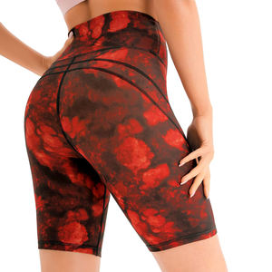 Pantalones Deportivos de Ciclismo para Mujer, de Secado Rápido, Ecológicos, Bordados Personalizados, de Cintura Media, Ajuste Regular, de Poliéster/Spandex, Fabricación en Fábrica - Product Image 4