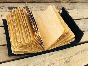 Agenda de Cuero Hecha a Mano de 7x5 Pulgadas, Tamaño A3, con 200 Páginas de Papel Blanco Hechas a Mano, Encuadernación con Costura de Hilo, Ideal para Regalo - Product Image 5