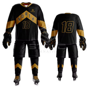 Nouveau Style Respirant Facile À Porter Uniforme De Hockey Sur Glace Vêtements De Sport Uniforme De Hockey Sur Glace À Vendre - Product Image 1