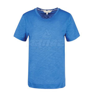 T-shirt ample à la mode pour femmes avec t-shirt d'été pour femmes de style épaule tombante à vendre - Product Image 1