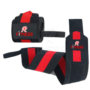 Bandes de soutien pour poignets en néoprène personnalisées pour la musculation et le fitness, offrant une sécurité pour la pratique de la musculation. - Product Image 1