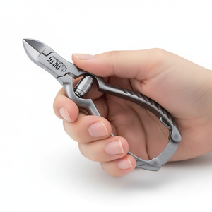 Coupe-ongles professionnels pour adultes et enfants, en acier inoxydable durable, lame droite, pointe aiguë, pour ongles épais, ongles des pieds, doigts - Product Image 1