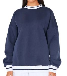 Sudadera de calidad Premium cuello redondo ajuste holgado secado rápido antiarrugas transpirable comodidad estilo Streetwear Activewear todo el día - Product Image 6