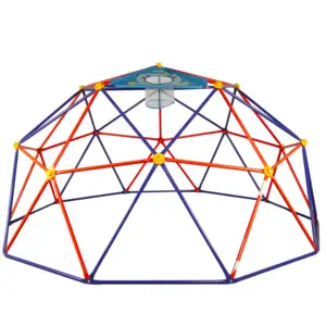 Escalador de cúpula para niños Cúpula de escalada con cesta Patio de juegos para niños al aire libre Cúpula de escalada para ejercicio