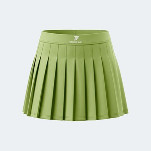 Quick Dry Solid Colors Custom Logo Wholesale Rate Women Mini <b>Skirt</b> Casual Style <b>Elastic</b> <b>Waist</b> Breathable - Product Image 4