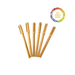 Stylo en bambou artisanal durable du Vietnam, écologique et léger, parfait pour le journaling et le dessin - Product Image 5