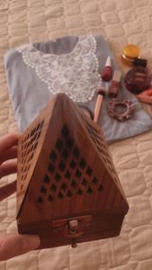 2025งานฝีมือใหม่ที่ทำจากไม้แม่ของไข่มุกหัวเผาหรือหัวเผา ncense madhense Burner กลิ่นหอมอาหรับสำหรับบ้าน - Product Image 3