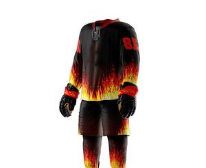 Produits très vendus Uniforme de hockey sur glace d'hiver Ensemble d'uniformes de hockey sur glace entièrement personnalisés - Product Image 2