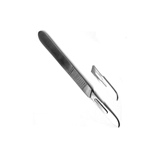 Poignée de scalpel chirurgical en acier inoxydable de haute qualité porte-lame d'instrument chirurgical poignée de scalpel médical par pentax chirurgical - Product Image 3