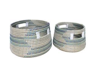 Special Item Eco-friendly <b>Seagrass</b> <b>Storage</b> <b>Basket</b> for Home Decoration Made in Vietnam - Product Image 3