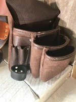 Ceinture à outils étanche en cuir robuste organisateur de travail Durable pochette de sac d'entrepreneur d'électricien pour AL-0011 de charpentier