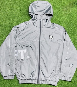 Conjunto Deportivo Personalizado con Logotipo para Hombre, Chaqueta Cortavientos y Pantalones Cortos de Invierno, Tejido de Algodón y Elastano, Bordado, con Ribete Reflectante - Product Image 4