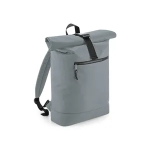 Sustainable <b>Roll</b>-Top <b>Backpack</b> Recycled Promotional Item - Product Image 5