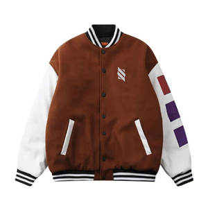 Veste de Baseball pour Homme de Haute Qualité Entièrement Personnalisée à Prix Bas pour l'Hiver Design Unique Veste Universitaire pour Homme - Product Image 1
