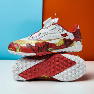 Nuevo modelo de zapatillas de fútbol para niñas, antideslizantes, para uso competitivo, con tacos largos. - Product Image 4