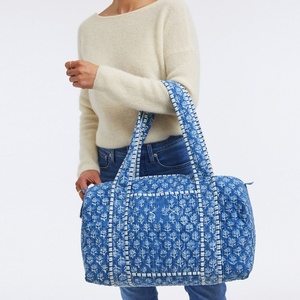 Sac pour femmes sac pour femmes imperméable Oxford Polyester voyage sport grande capacité pliant sac de sport avec baskets - Product Image 5