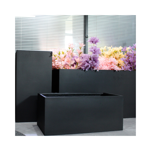Maseteros Para <strong>Plantas</strong>,<strong>Pots</strong> Fiberglass Rectangle,Simple Large Flower <strong>Pots</strong> - Product Image 1