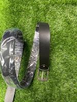 Ceintures en jean décontractées haut de gamme en cuir véritable pleine fleur pour hommes, ceinture classique de travail avec boucle à griffes en alliage