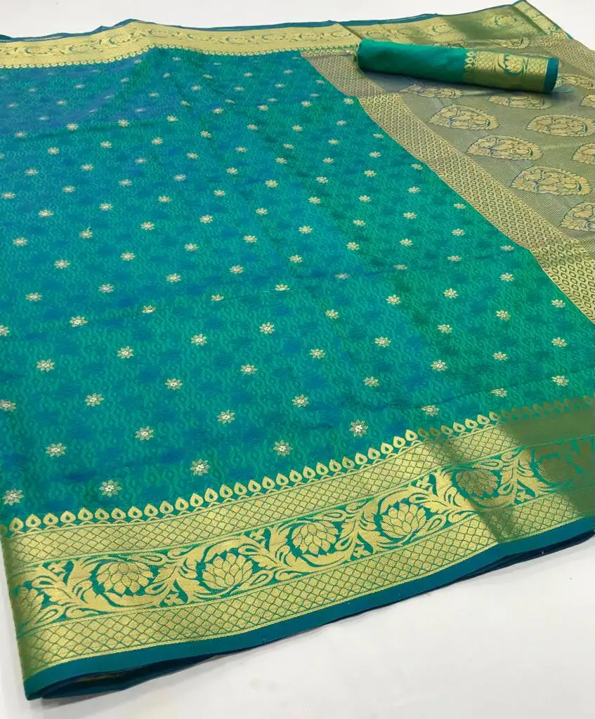 Великая индийская шелковая Сари kanjivram по оптовой цене/лучшее Шелковое Сари для плетения