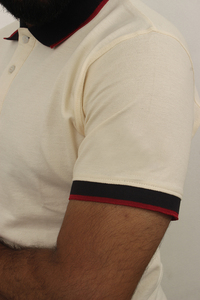Chemise de golf pour homme en toile unie, coupe ajustée, 100% coton, respirante, manches courtes, décontractée, haute qualité, design personnalisé - Product Image 4
