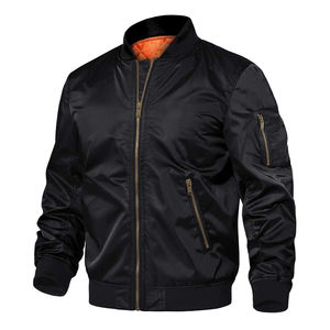 Chaquetas Bomber de nailon y poliéster reversible para hombre, chaqueta Bomber personalizada para niños, venta al por mayor - Product Image 3