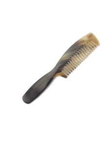 Peigne en corne de buffle artisanal personnalisé de qualité 100% artisanat naturel écologique pour la coiffure merveilleux outil de coiffure inde - Product Image 2