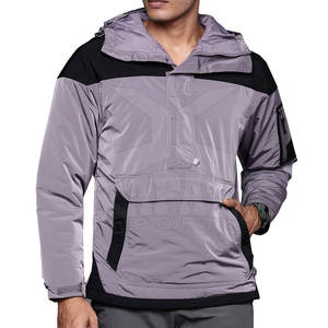 Chaqueta Anorak cortavientos de alta calidad de diseño único, chaqueta Anorak cortavientos hecha en fábrica para hombre - Product Image 1