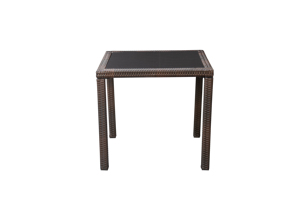 Juego de Mesa y 4 Sillas de Comedor para Exteriores, Modernas, Resistentes a la Intemperie, con Cojines de Poliéster para Muebles de Jardín, Precio al por Mayor - Product Image 5