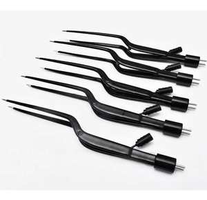 Juego de Pinzas Bipolares de Bayoneta para Irrigación Manual Americana, 5 Piezas, Grado Quirúrgico, Autoclavables, Acero Inoxidable de Alta Calidad - Product Image 4