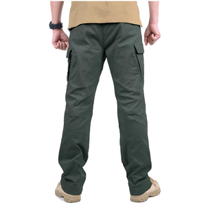 Pantalones Jogger de Algodón para Hombre con Logotipo Personalizado, Cierre de Cremallera, Estilo Deportivo, Novedad 2024, Pantalones Cargo Ligeros de Lona Casual - Product Image 4