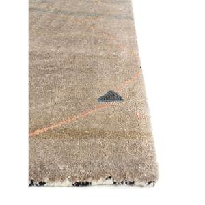 Tapis en soie noués à la main Freedom Manchaha bleus, épaisseur 10 mm, motif floral patchwork, pour chambre, couloir, utilisation rectangulaire au sol de la maison - Product Image 4