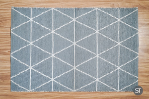 Weather Resistant Outdoor PVC Rug for Patio Garden Balcony and Indoor Use Lightweight Reversible and Washable - Product Image 6