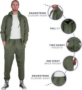 Chándales de ropa deportiva baratos personalizados al por mayor de alta calidad chándales de hombre transpirables personalizados - Product Image 2