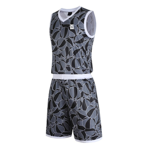 Uniforme de basket-ball personnalisable à quantité minimale de commande bas dernier style de conception d'ensemble respirant pour la vente en ligne - Product Image 1