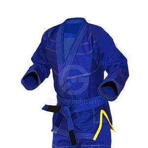 ชุดยูโด BJJ แบบใหม่ คุณภาพสูง ราคาถูก ผลิตในปากีสถาน ผ้าฝ้าย 100% น้ำหนักเบา ระบายอากาศดี ขายส่ง - Product Image 6