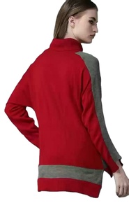 Pull à la mode pour femmes en gros Lot de produits en stock du Bangladesh Saison d'hiver Pull à glissière pour dames - Product Image 5